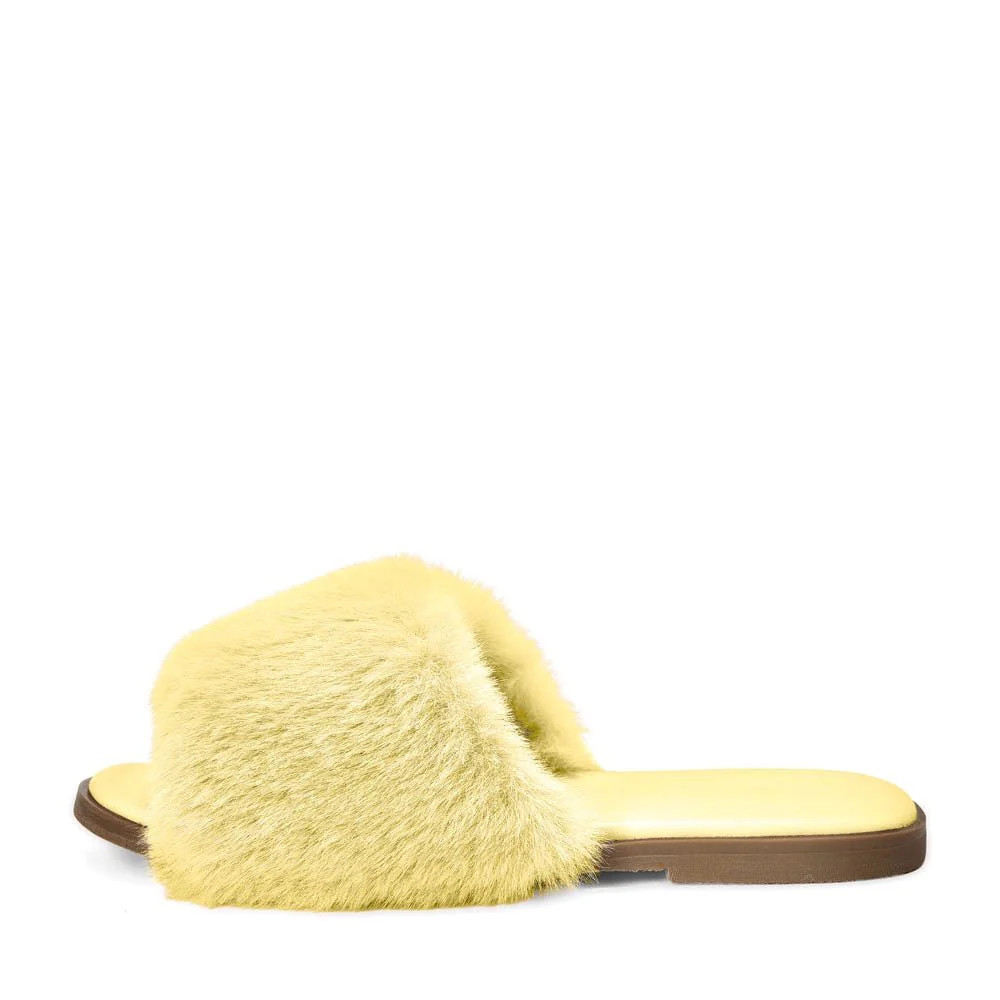 Rosalie Yellow Sandals | Age of Innocence