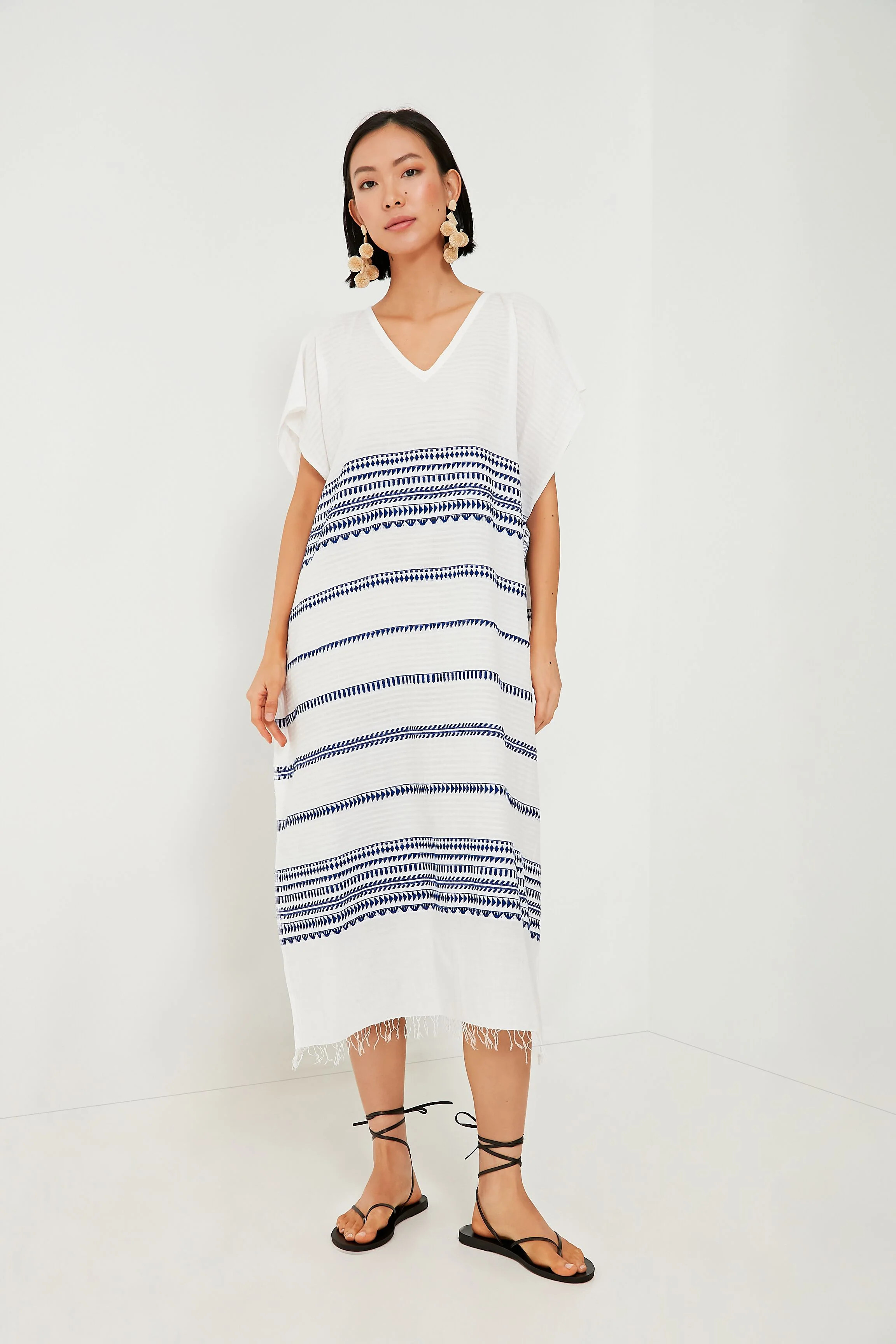 Blue Yani Classic Caftan | Tuckernuck (US)