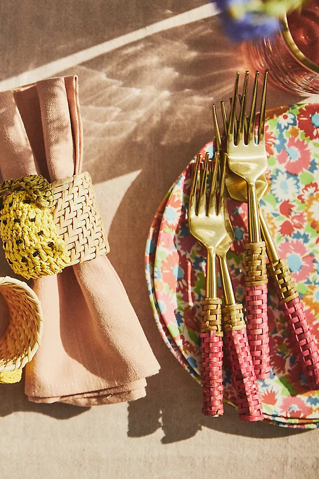 Rattan Flatware | Anthropologie (US)
