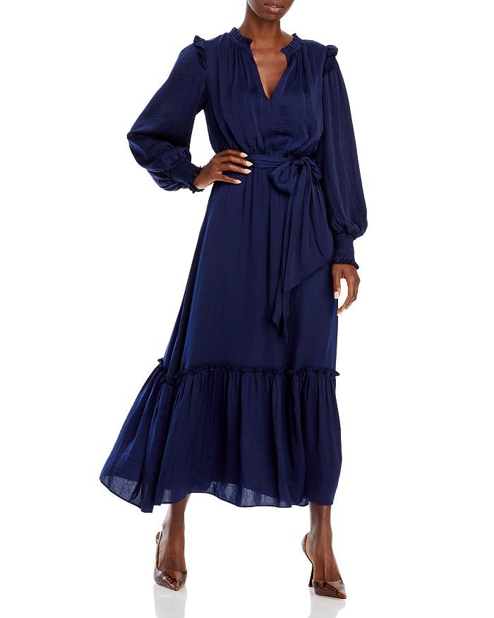 AQUA Belted Maxi Dress - 100% Exclusive Back to Results -  Women - Bloomingdale's | Bloomingdale's (US)
