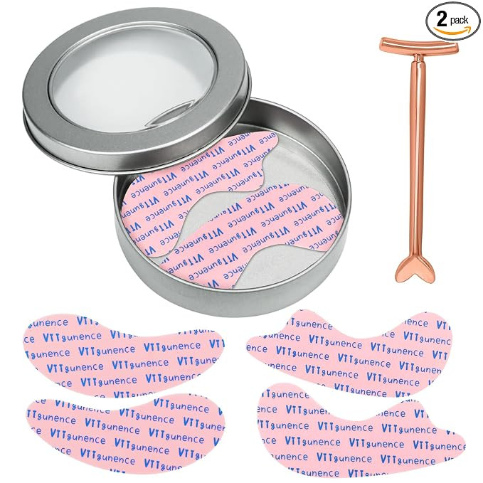 Reusable Eye and Smile Line Patches, Silicone Under Eye Patches and Nasolabial Folds Patches, Sil... | Amazon (US)