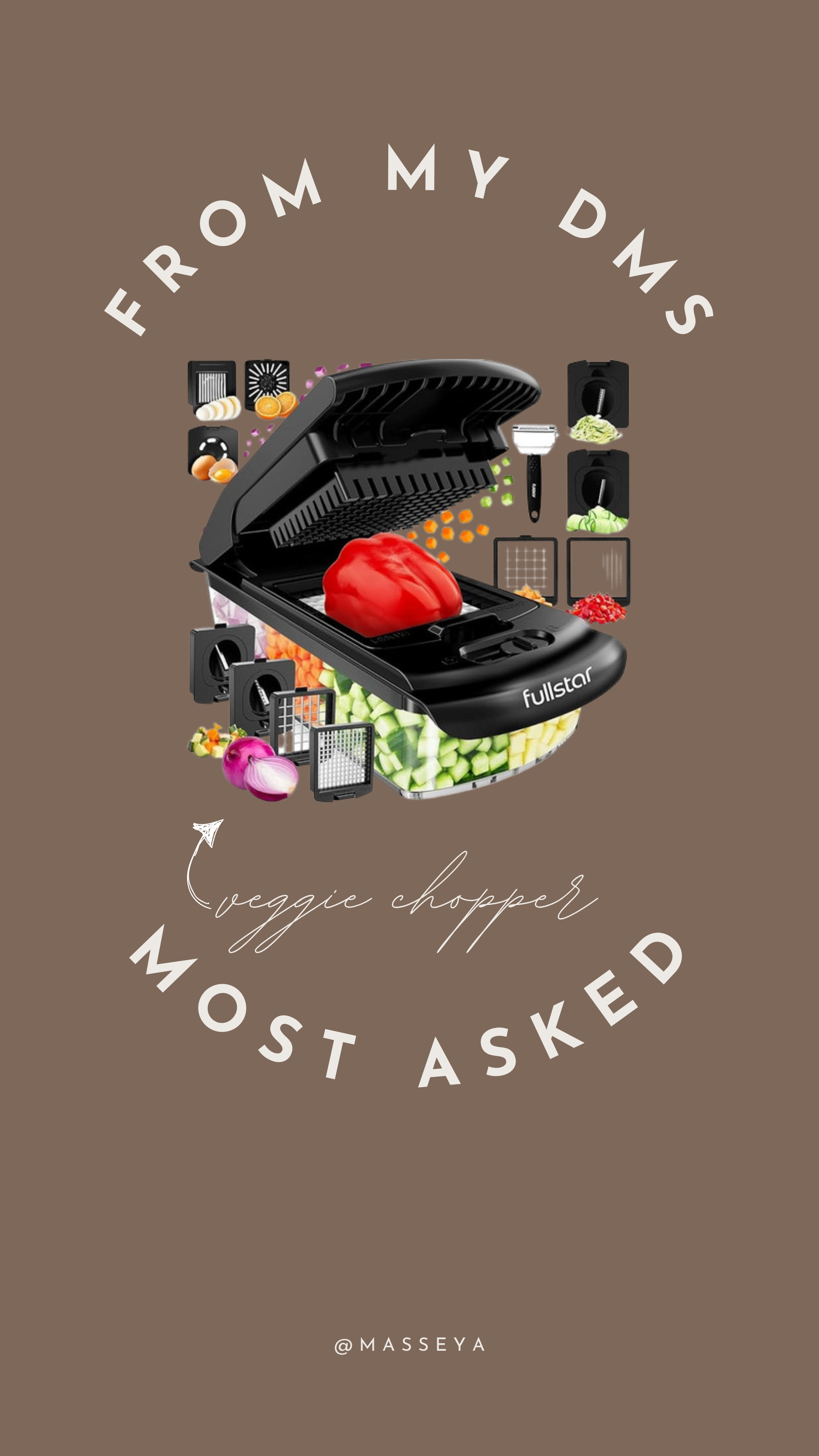 from my dms - veggie chopper!

veggie chopper, from my dms, kitchen essentials 

 #LTKHome #LTKFindsUnder50 #LTKFindsUnder100