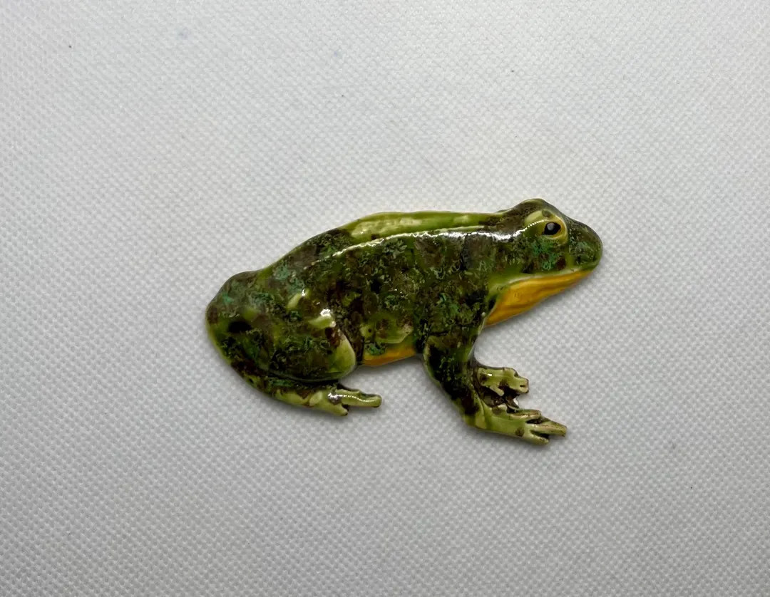 Realistic Ceramic Frog Tile - Etsy | Etsy (US)