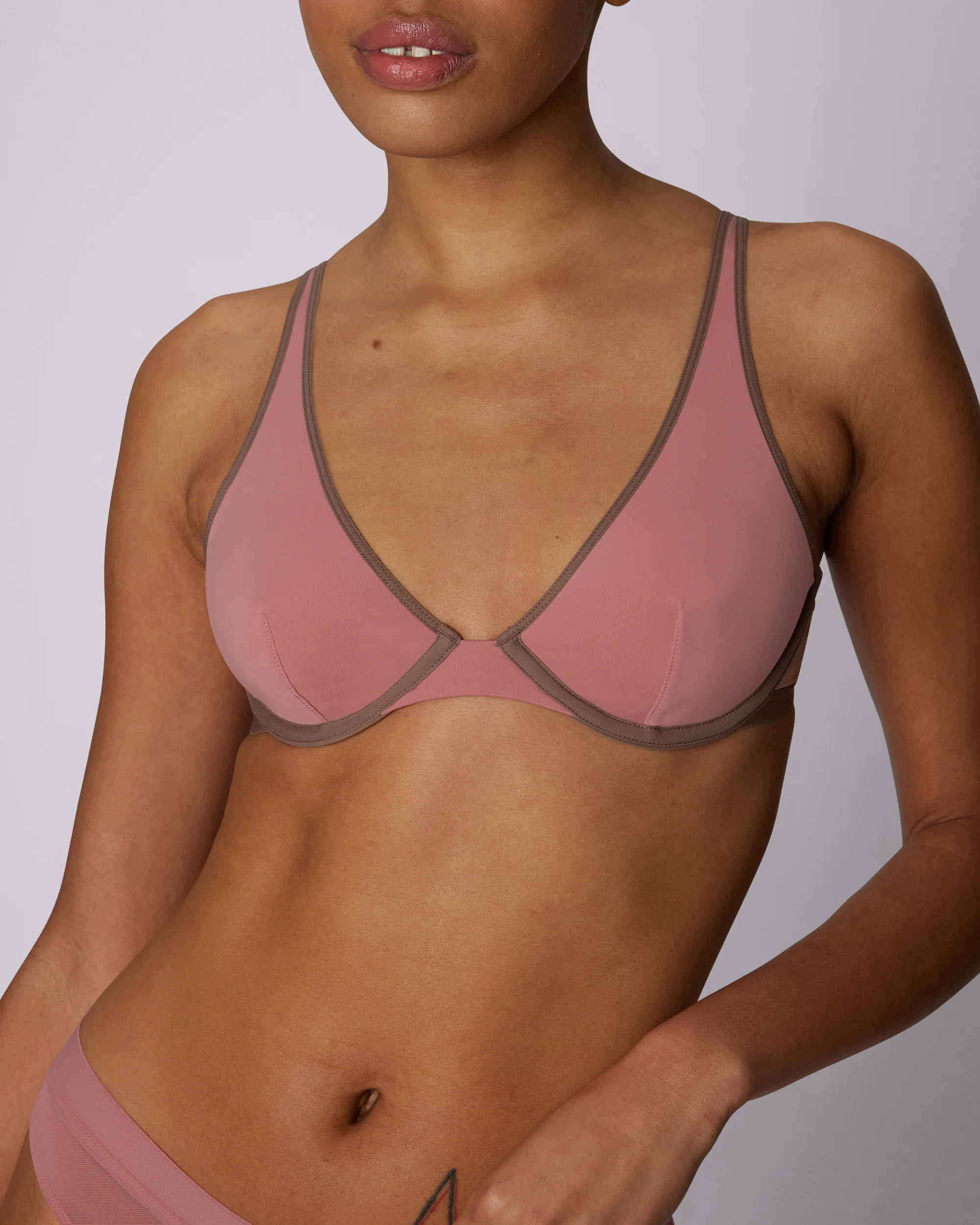 Dream Plunge Bra | Ultra-Soft Re:Play (Wafer) | Parade