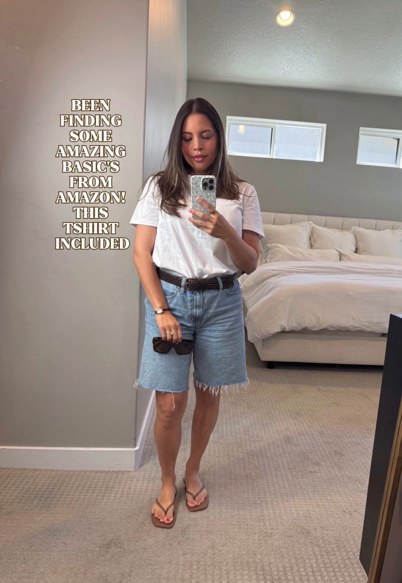 The kind of basic you end up wearing 3 times a week 🤭🤍 This Amazon tee has the perfect relaxed fit and looks way more expensive than it is. Linked with the rest of this easy summer outfit!

#AmazonFinds #SummerStyle #ClosetStaples #CapsuleWardrobe #LTKStyle

#LTKgrwm #LTKootd #LTKmomlife