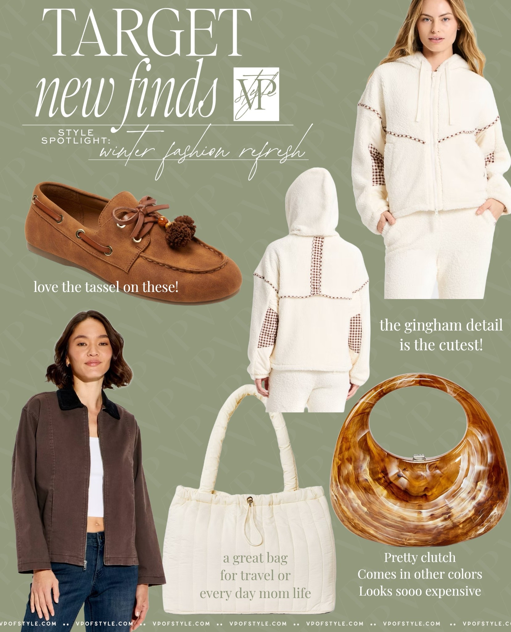 Target winter style refresh. Target jackets. Target bags. Target shoes. Boat shoes with tassel. Barn jackets. Pretty clutch. Affordable style finds  

#LTKFindsUnder100 #LTKFindsUnder50 #LTKootd