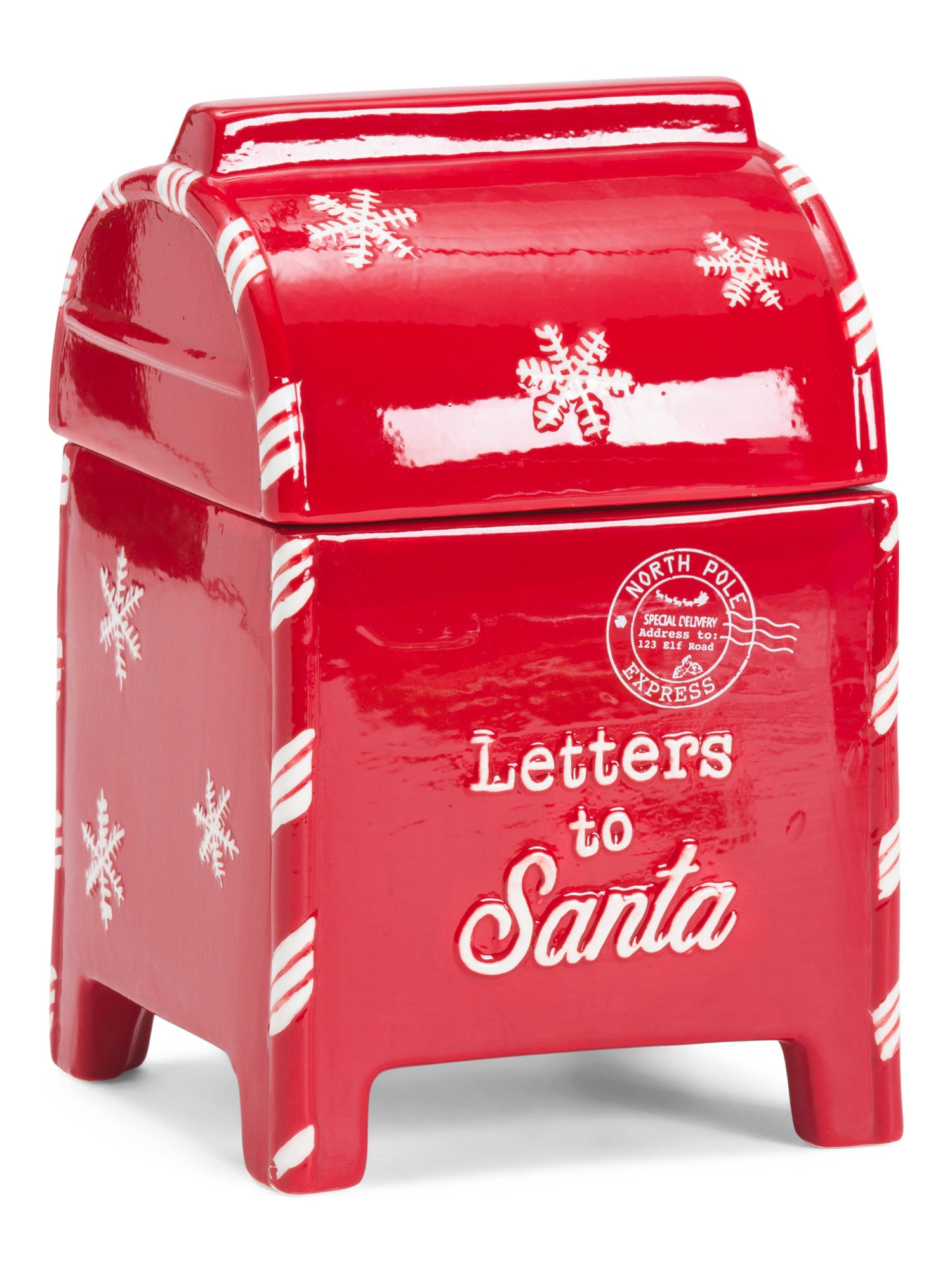 Letters To Santa Cookie Jar | TJ Maxx