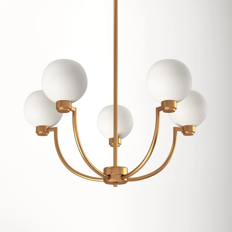 Andrea 5 - Light Dimmable Chandelier | Wayfair North America