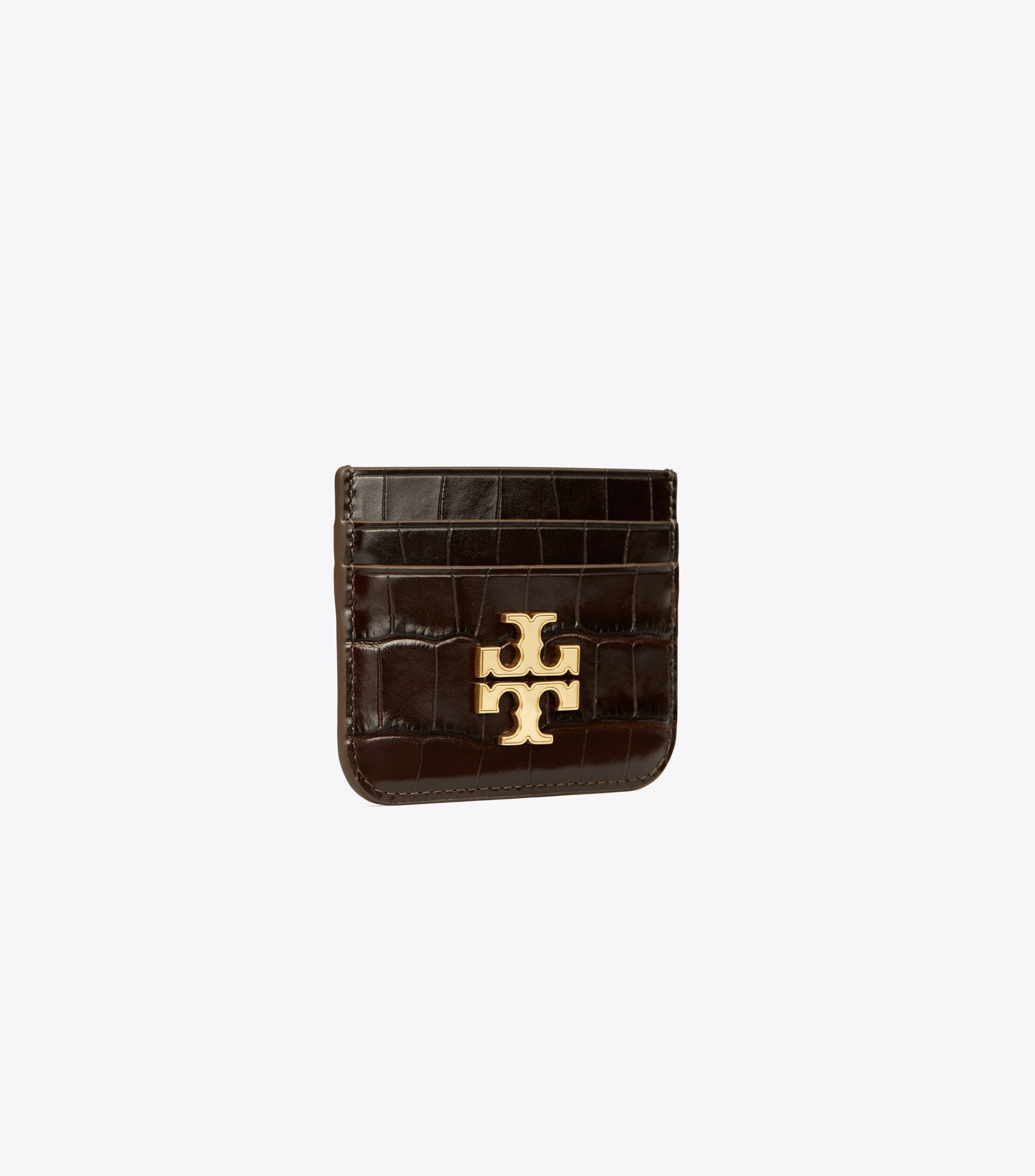 Eleanor Embossed Card Case: Women's Designer Card Cases | Tory Burch | Tory Burch (US)