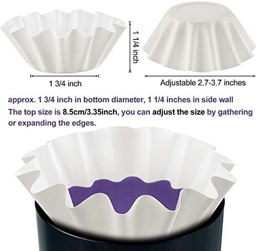 Boao Wax Melt Warmer Liners Reusable Wax Liner Candle Popper Liner Leakproof Wax Tray for Scented Wa | Amazon (US)