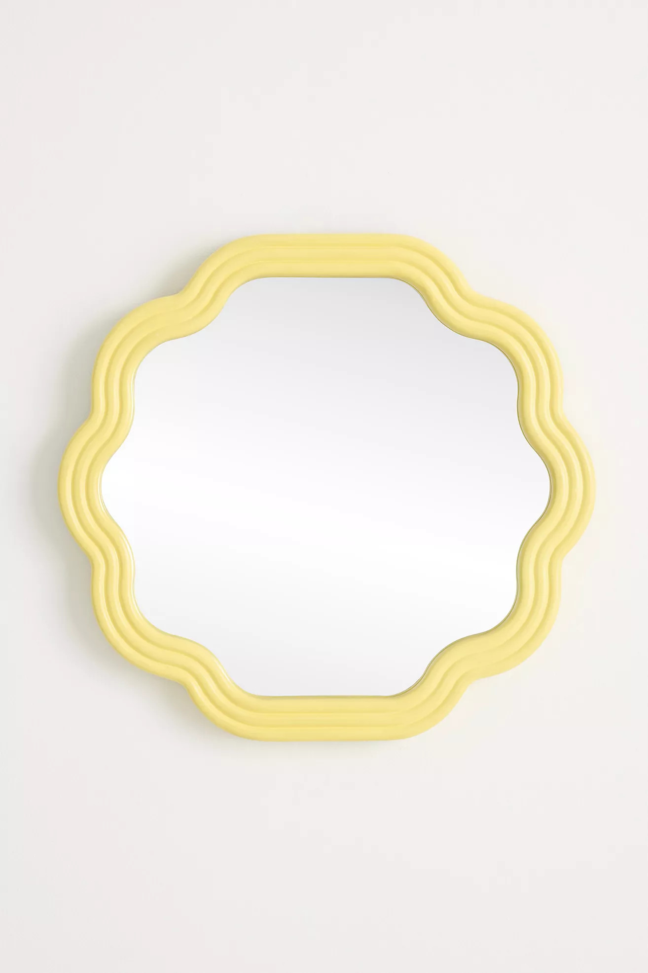 The Clara Petite Scallop Wood Gallery Wall Mirror | Anthropologie (US)