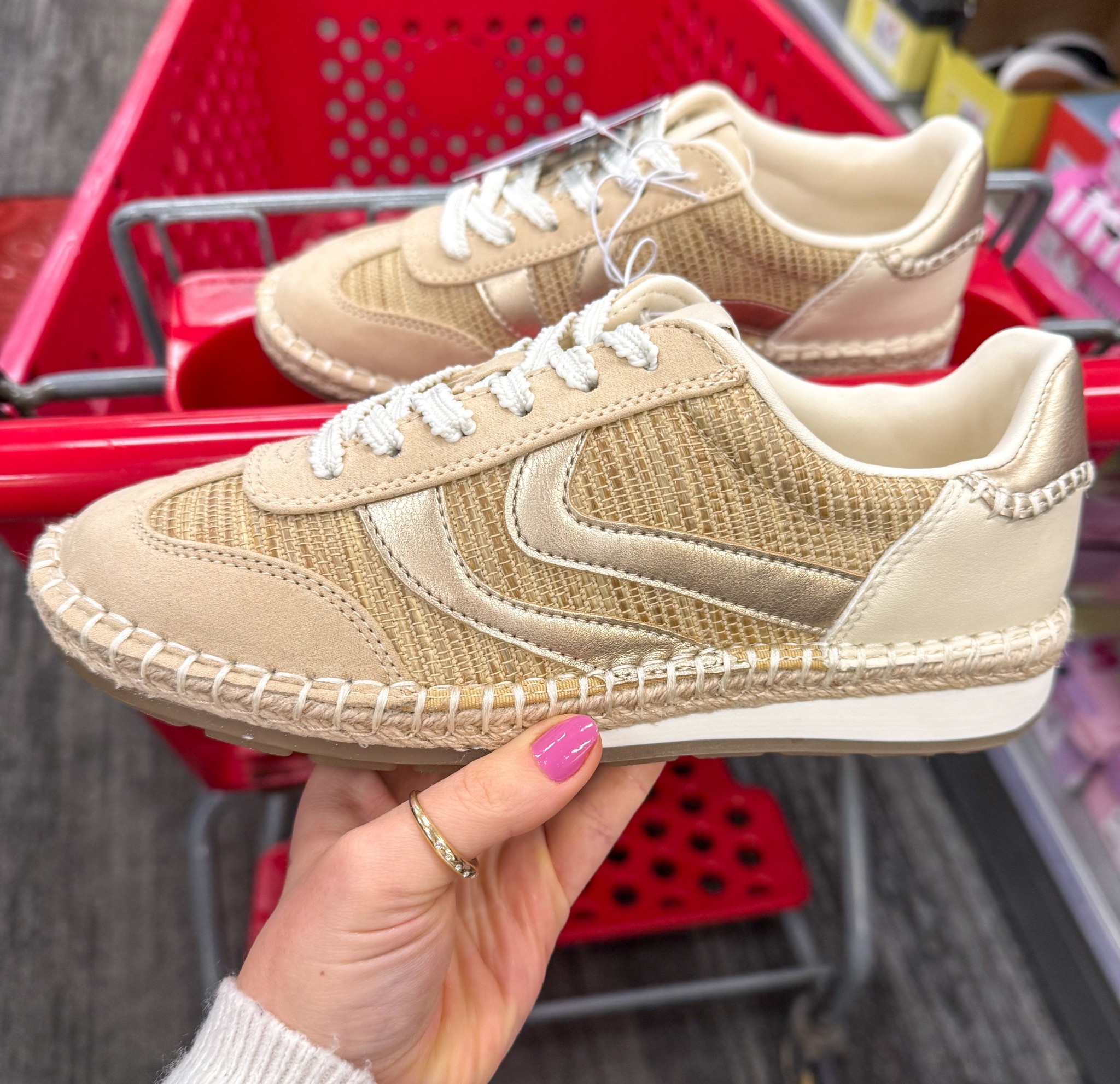 Loving these new neutral sneakers at Target! 

#LTKgrwm #LTKSeasonal #LTKootd