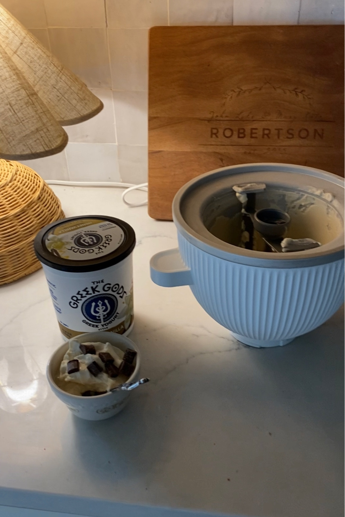 QVC has a code for $30 off for new customers!! NEWQVC30 will get you $30 off the Kitchenaid ice cream attachment that I loveee  