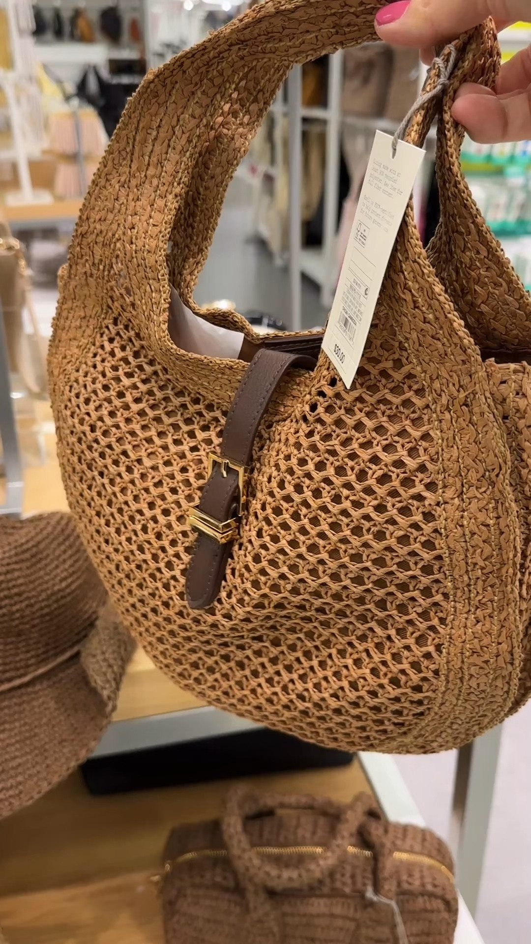 Cut straw and crochet bags for summer. 

#LTKSaleAlert
