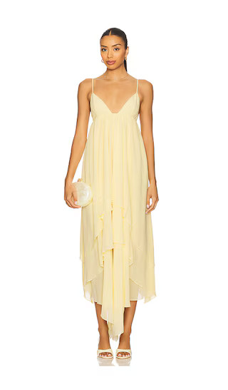 Eve Gown in Yellow | Revolve Clothing (Global)