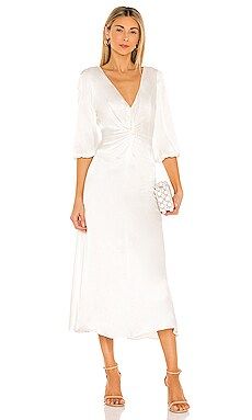 SAU LEE Cassia Dress in Ivory from Revolve.com | Revolve Clothing (Global)