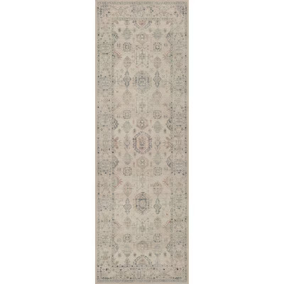 2'6"x7'6" Runner Hathaway Rug Beige - Loloi Rugs | Target