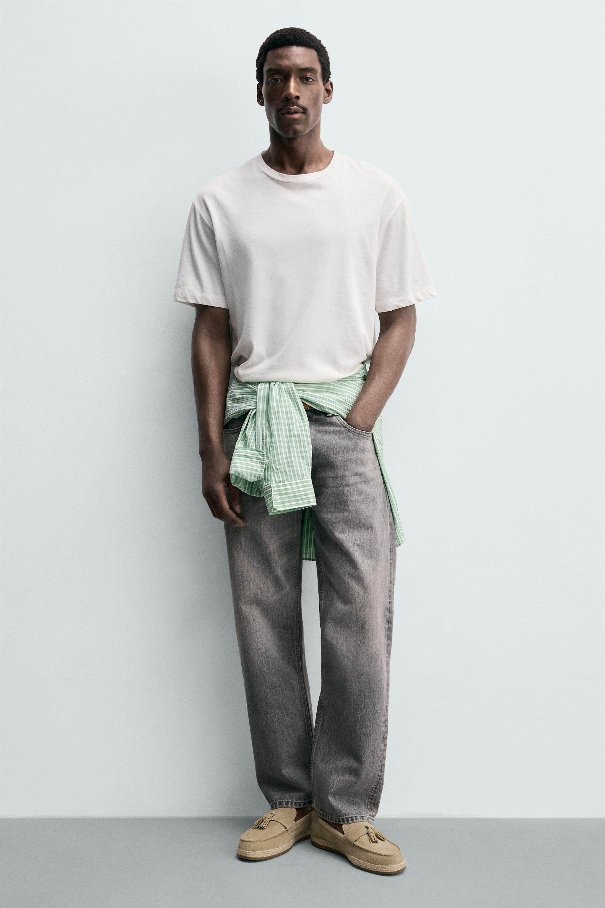 CASUAL LEATHER TASSEL LOAFERS | Zara US