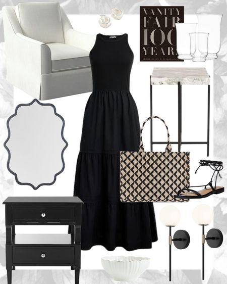 Black and white home and fashion! This dress is so pretty for date night 🖤

Lowe’s, Amazon, h&m, Ballard, j crew, summer fashion, fashion finds, black dress, sandals, purse, tote, end table, nightstand, mirror, swivel chair, upholstered chair, coffee table book, earrings, vase, decorative bowl, hole decor, living room, bedroom, style tip

#LTKshoecrush #LTKhome #LTKstyletip