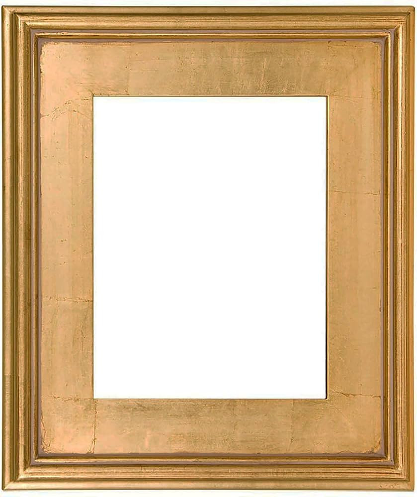 Creative Mark Plein Air Wooden Art Frame, Vintage Gold Leafed Imperfect Finish - Single Open Fram... | Amazon (US)