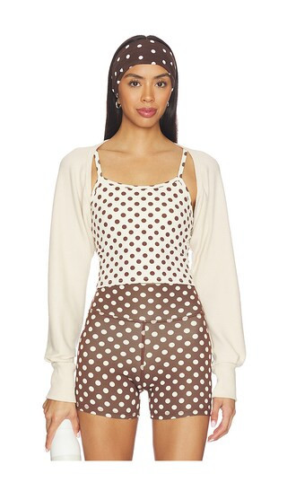 STRUT-THIS The Shrug in Cream. - size M | Revolve Clothing (Global)
