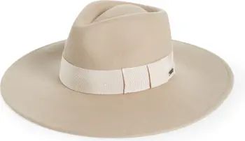 Joanna Wool Felt Fedora | Tan Cowboy Hat Outfit | Tan Western Hat Outfit | Tan Cowgirl Hat | Nordstrom