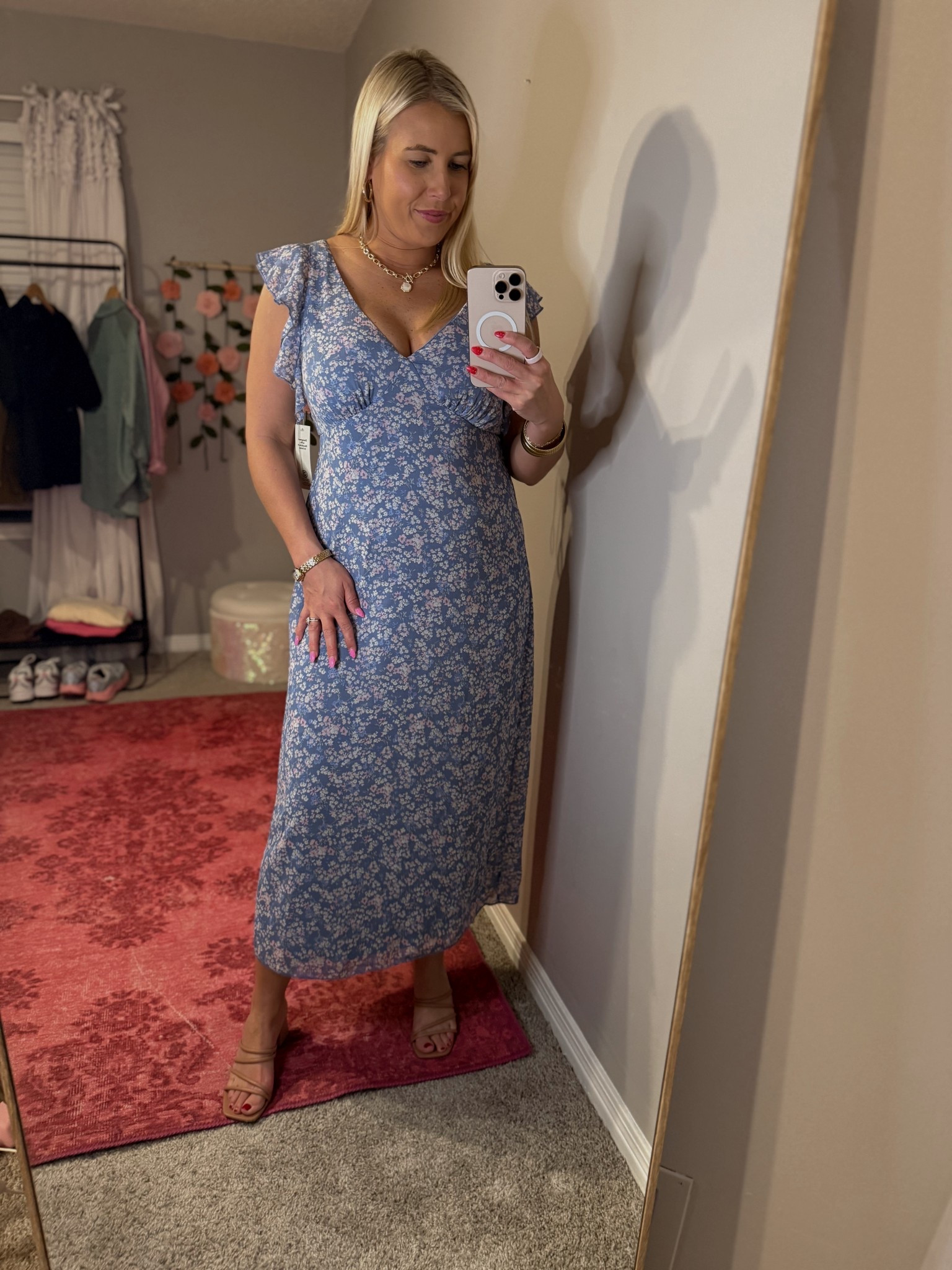 Floral dress that would be perfect for Easter 💐🐰 #Walmart 