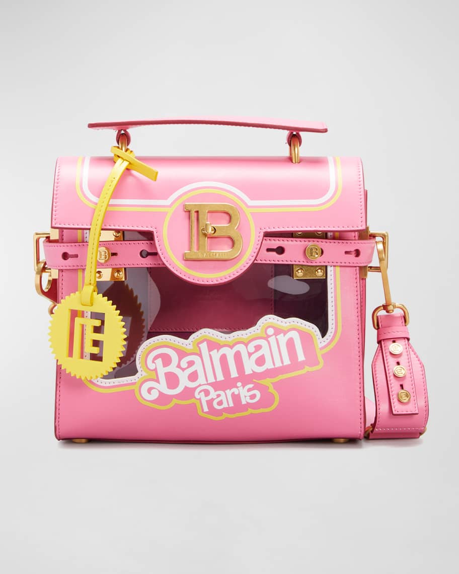 Balmain x Barbie BBuzz 23 See-Through Shoulder Bag | Neiman Marcus