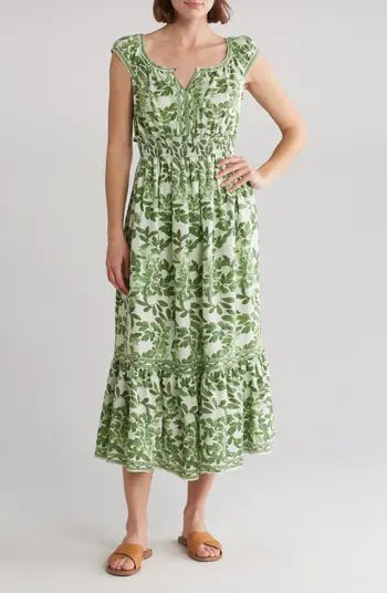 Floral Tiered Maxi Dress | Nordstrom Rack