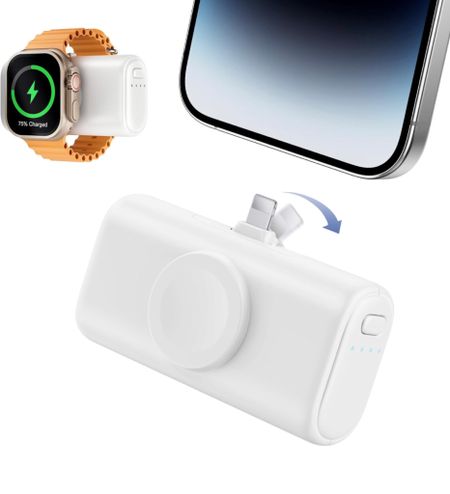 The perfect gift for Apple users. portable charger for iPhone and Apple Watch! Use code 20TLXVVX and clip the 30% off coupon to get this for $13.99!! What a great stocking stuff!! 

#LTKtravel #LTKGiftGuide #LTKfindsunder50