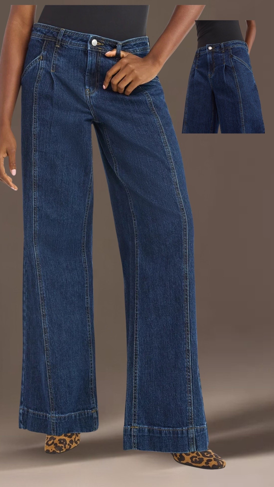 Walmart denim jeans under $30

These are such a cute pair of jeans with a dark wash, pleated front, slanted front pockets, seams down the legs and patch pockets on the back 

#LTKStyleTip #LTKOver40 #LTKFindsUnder50