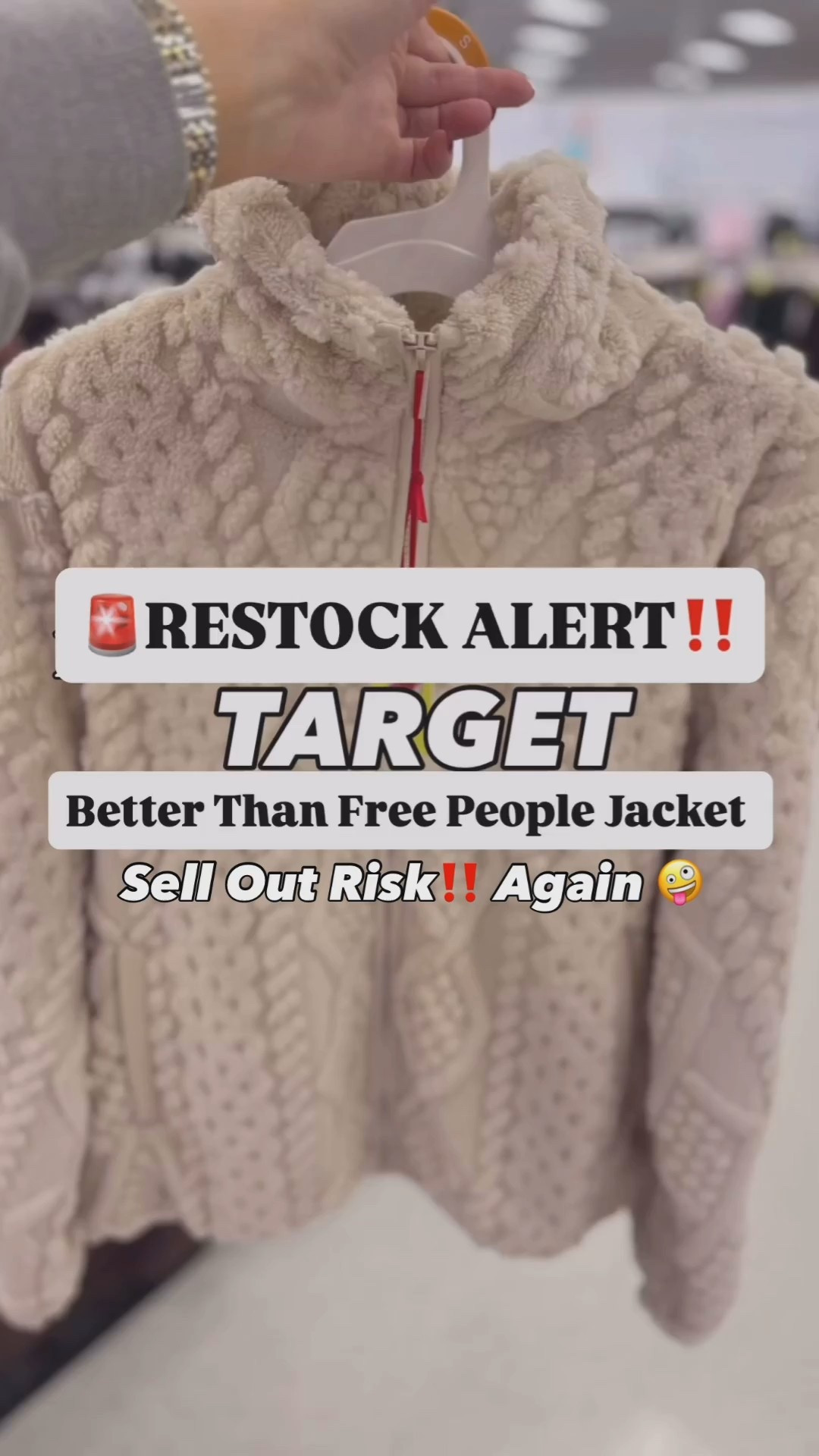 Our fave viral jacket! Better than Free People jacket has been restocked a second time and already selling fast! I promised I would keep re-sharing when back in stock!🎉 My top selling item EVER. In my opinion, this jacket is just as good as designer, but costs a fraction of the price!! I grabbed it soo fast in-store! Loving this coat for on-the-go! So comfy and cute! A cold weather staple if you ask me! Two neutral colors available, sizes XS-XXL. Sell out risk ‼️Don’t sleep on this one- idk if they’ll restock a third time! Love the casual fit and that the length hits below the waist! The full-length zipper and pockets are the best! And I love a high collar moment! Perfect for everyday wear, travel, and outdoor activities! So versatile for these cold months ahead! Did you see my try-on reel?🫶🏻 


#LTKCyberWeek #LTKFindsUnder50 #LTKHoliday