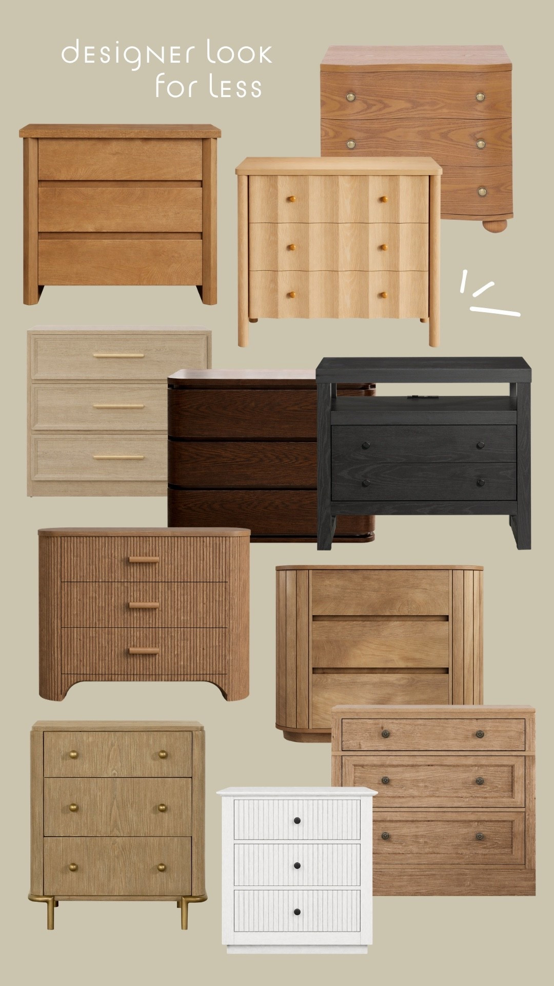 Designer look for less NIGHTSTANDS

A round up of my favorite affordable nightstands! Shop the sales!

I’m here to help you love where you live and find budget friendly home decor and furniture!

Nightstands, bedroom ideas, bedroom designs, bedroom furniture, cozy bedroom, cozy home, interior design help, design ideas

#LTKSaleAlert #LTKHome