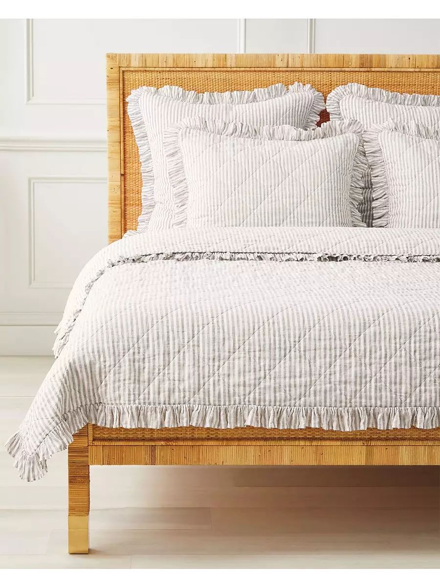 Nantucket Stripe Quilt | Serena and Lily