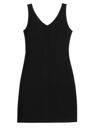 'Joey' V-neck Ribbed Mini dress (5 Colors) | Goodnight Macaroon