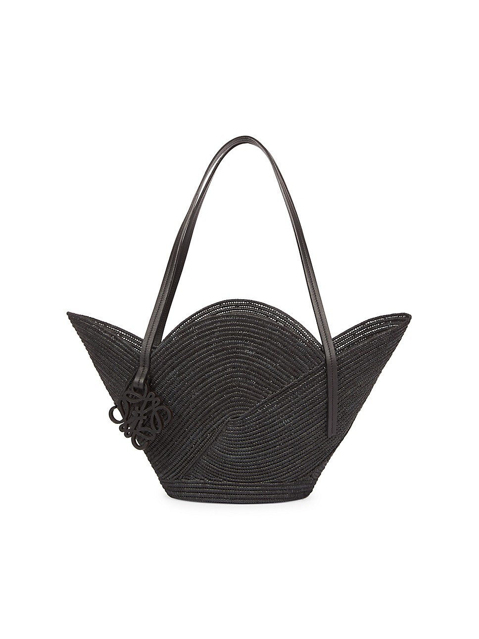 LOEWE x Paula's Ibiza Petal Raffia Basket Bag | Saks Fifth Avenue