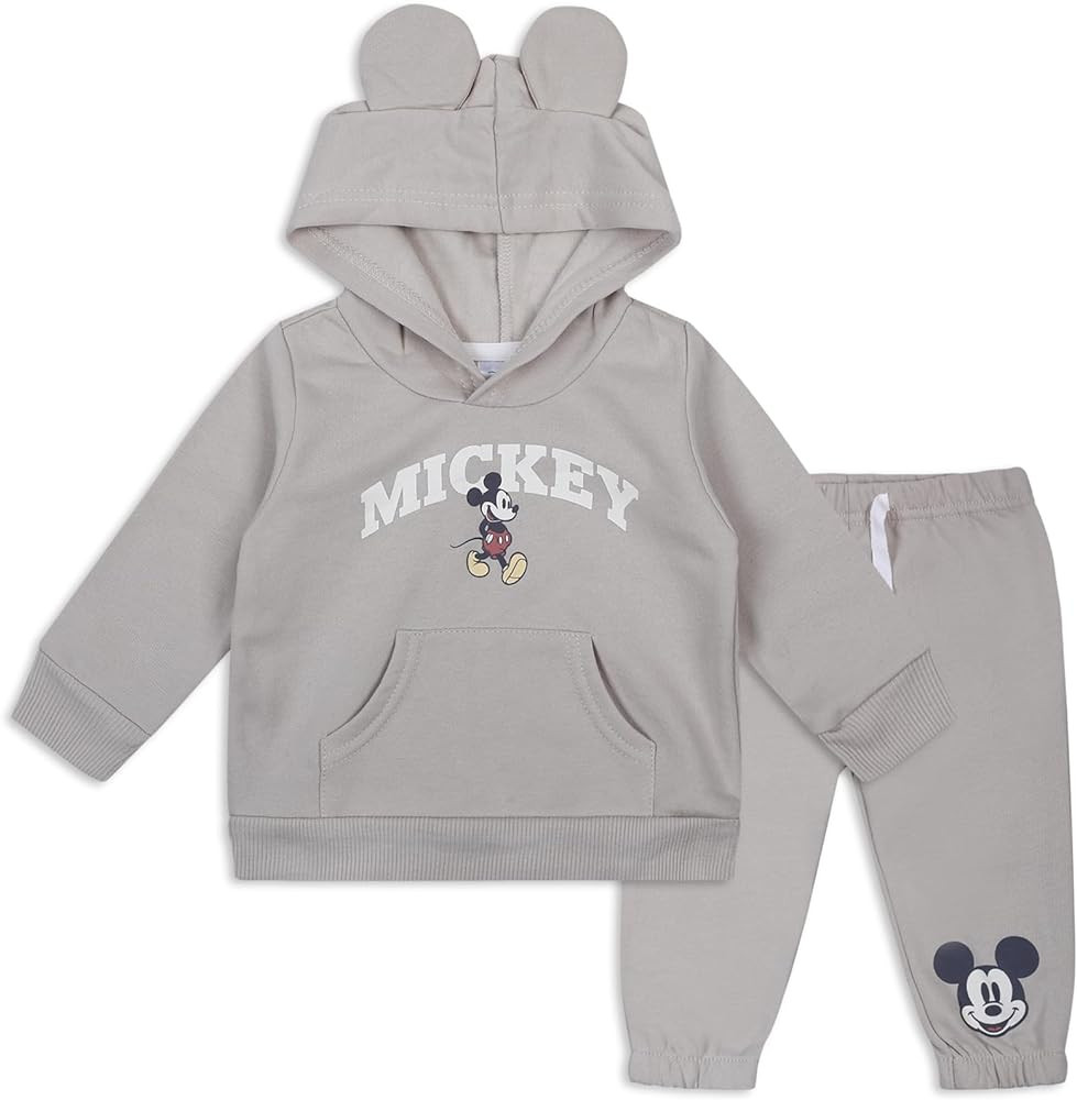 Disney Mickey Mouse Baby Boys Hoodie and Pants Set for Infants | Amazon (US)