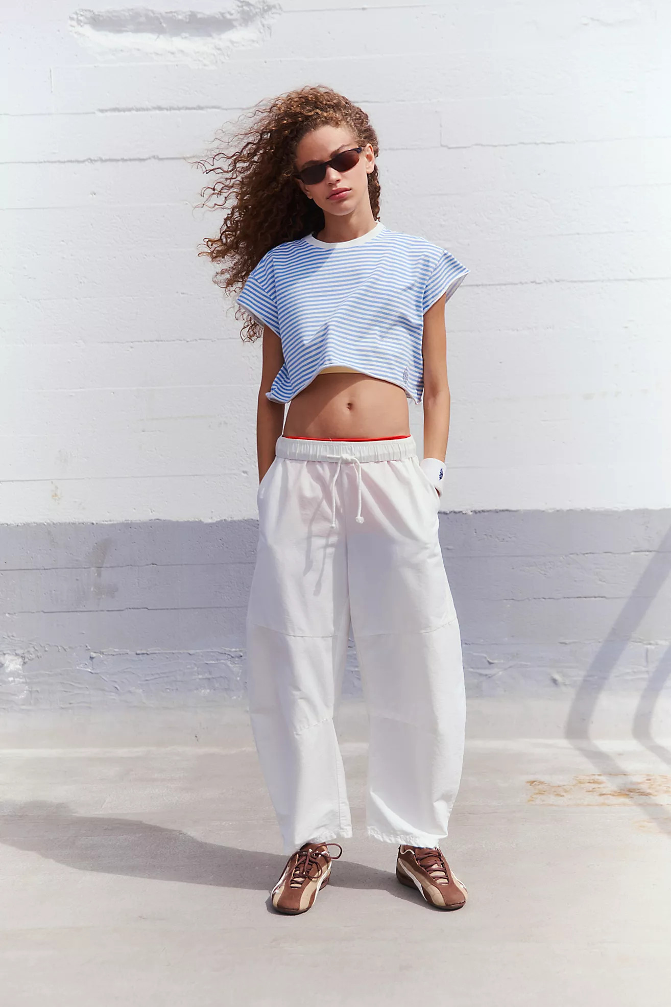 Hot Shot Printed Cropped Tee | Free People (Global - UK&FR Excluded)