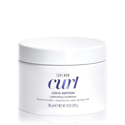 COLOR WOW Curl Wow Coco-motion Lubricating Conditioner – Weightless conditioner instantly moisturizes deep inside strands for silky-soft, bouncy, springy curls | Amazon (US)