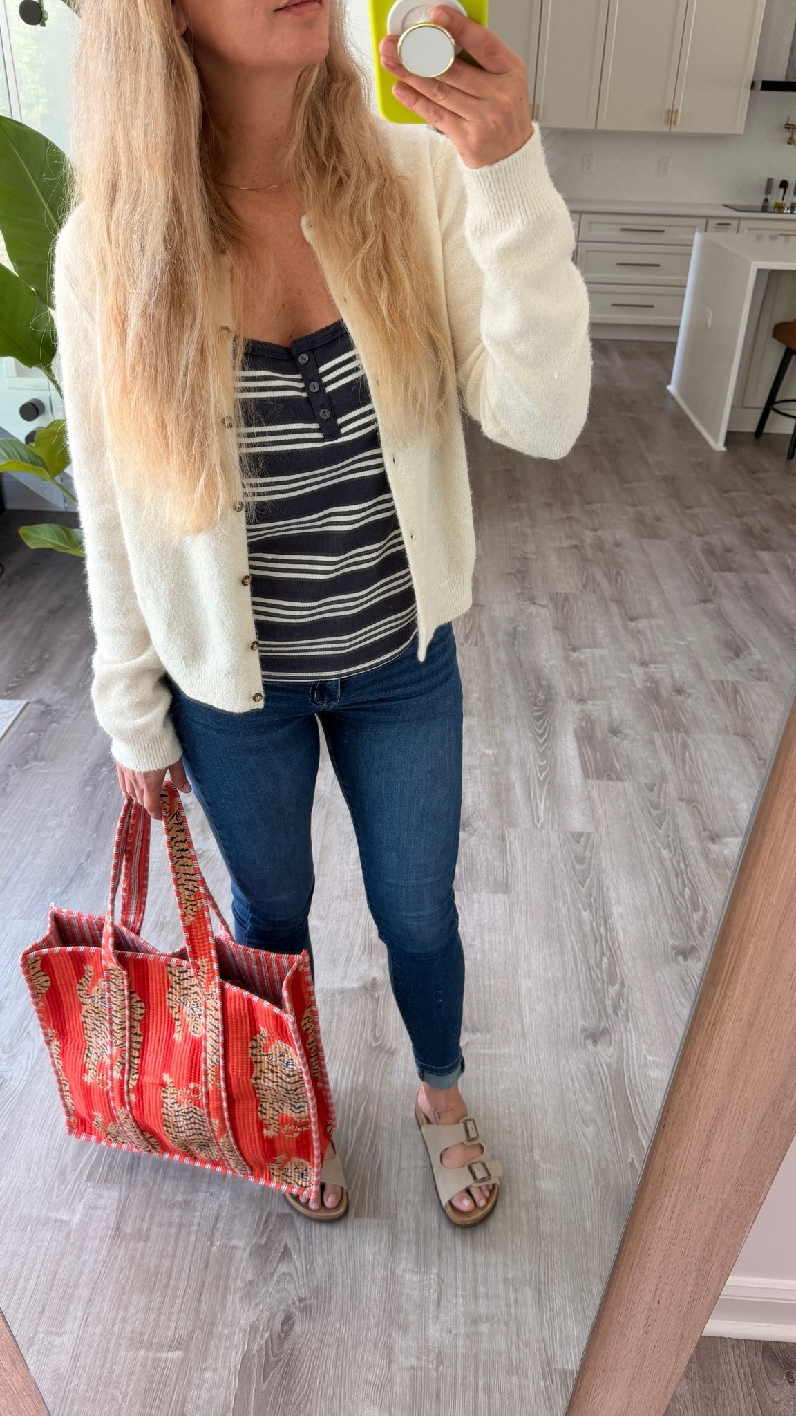 If you haven’t noticed from my previous posts, I’m absolutely obsessed with this quilted tote bag from Amazon! I’ve been carrying it almost every day, and it seems to effortlessly complement any outfit. I absolutely love the vibrant pop of orange and leopard print design. Anyway, here’s what I wore to work today:

- Workwear casual outfit ideas
- Comfy spring outfits
- Put-together outfits
- Spring into summer transition outfits
- Teacher outfits
- Spring 2026 fashion
- Summer fashion
- Summer outfits

#LTKootd #LTKWorkwear #LTKTall