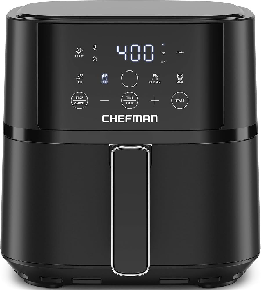 Chefman Air Fryer – 4 QT Compact Airfryer for Quick & Easy Meals in Minutes, Features Hi-Fry Te... | Amazon (US)