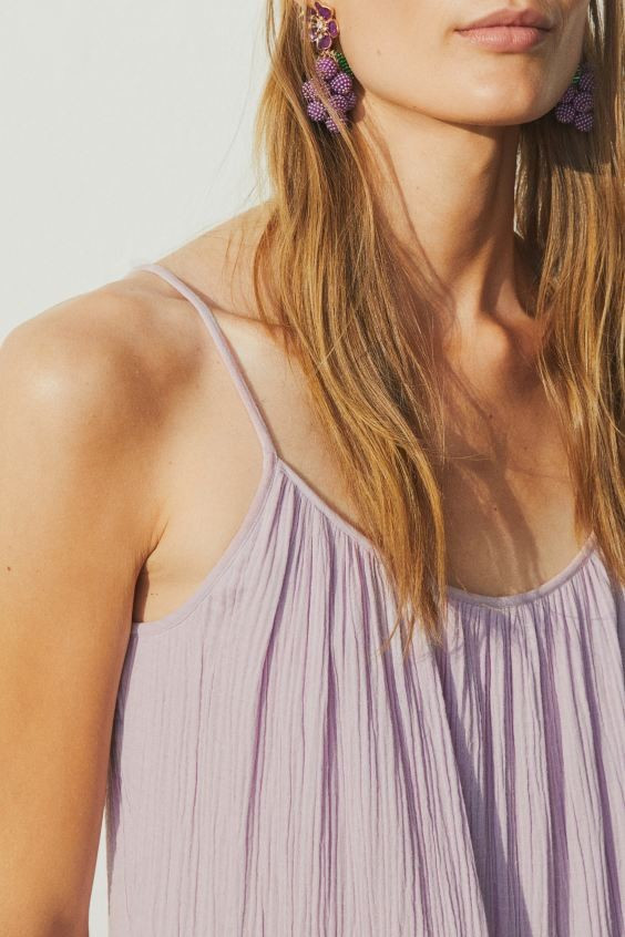 Crinkled Cotton Dress | H&M (US + CA)