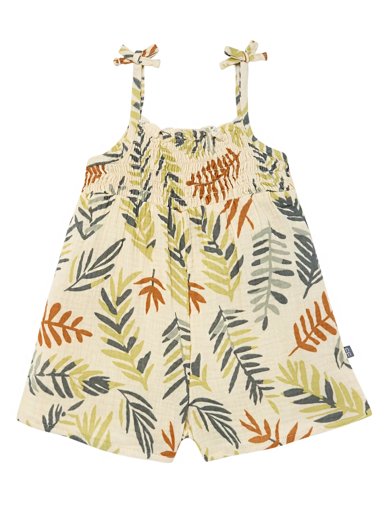 Modern Moments Toddler Girl Sleeveless Wide Leg Romper, Sizes 12M-5T | Walmart (US)