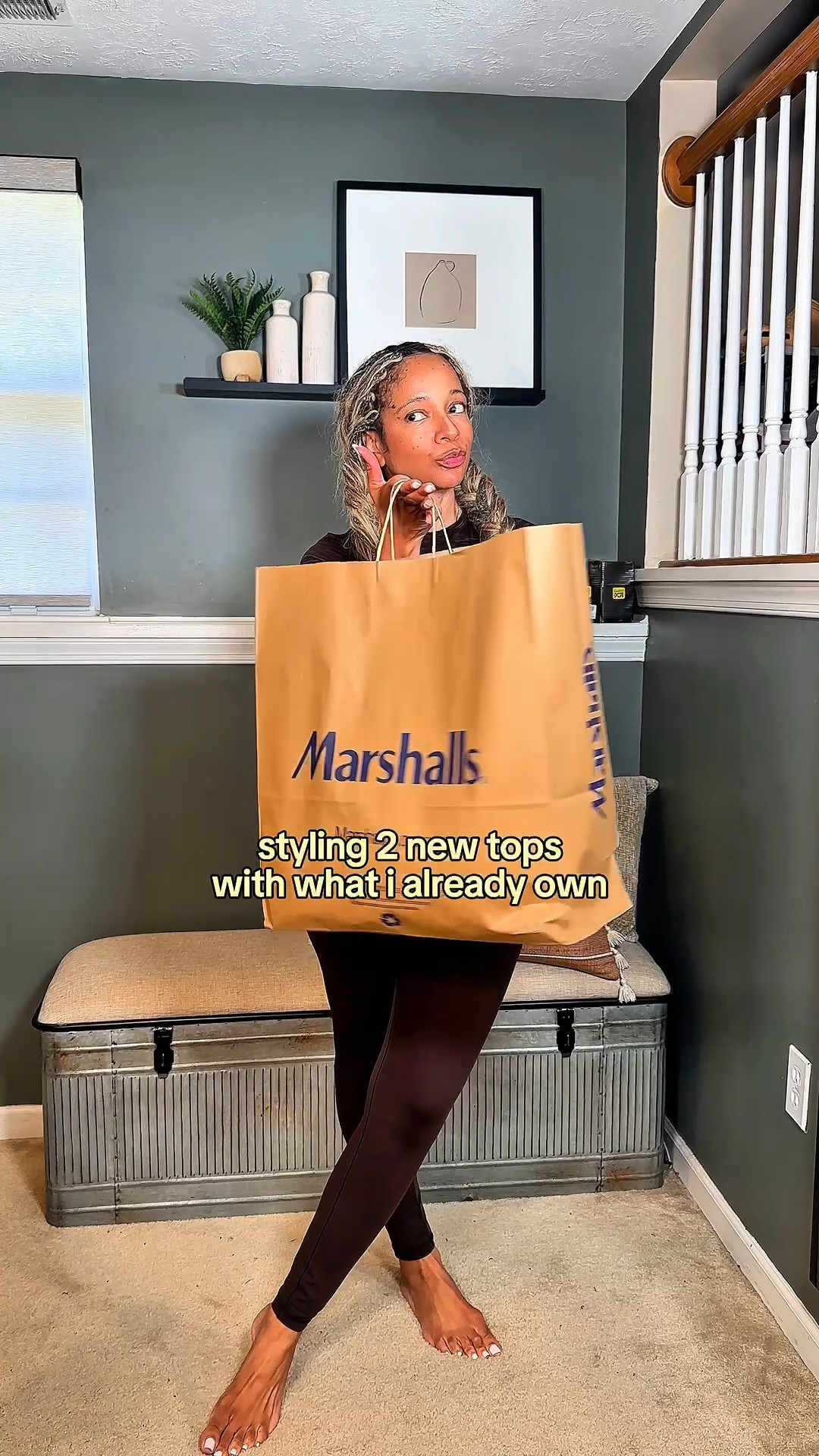 A little fall wardrobe refresh 🍂 styled two new @Marshalls  tops with pieces already in my closet. Linking similar finds + everything you need to recreate both looks! 🤎

#LTKootd #LTKSeasonal #LTKWorkwear