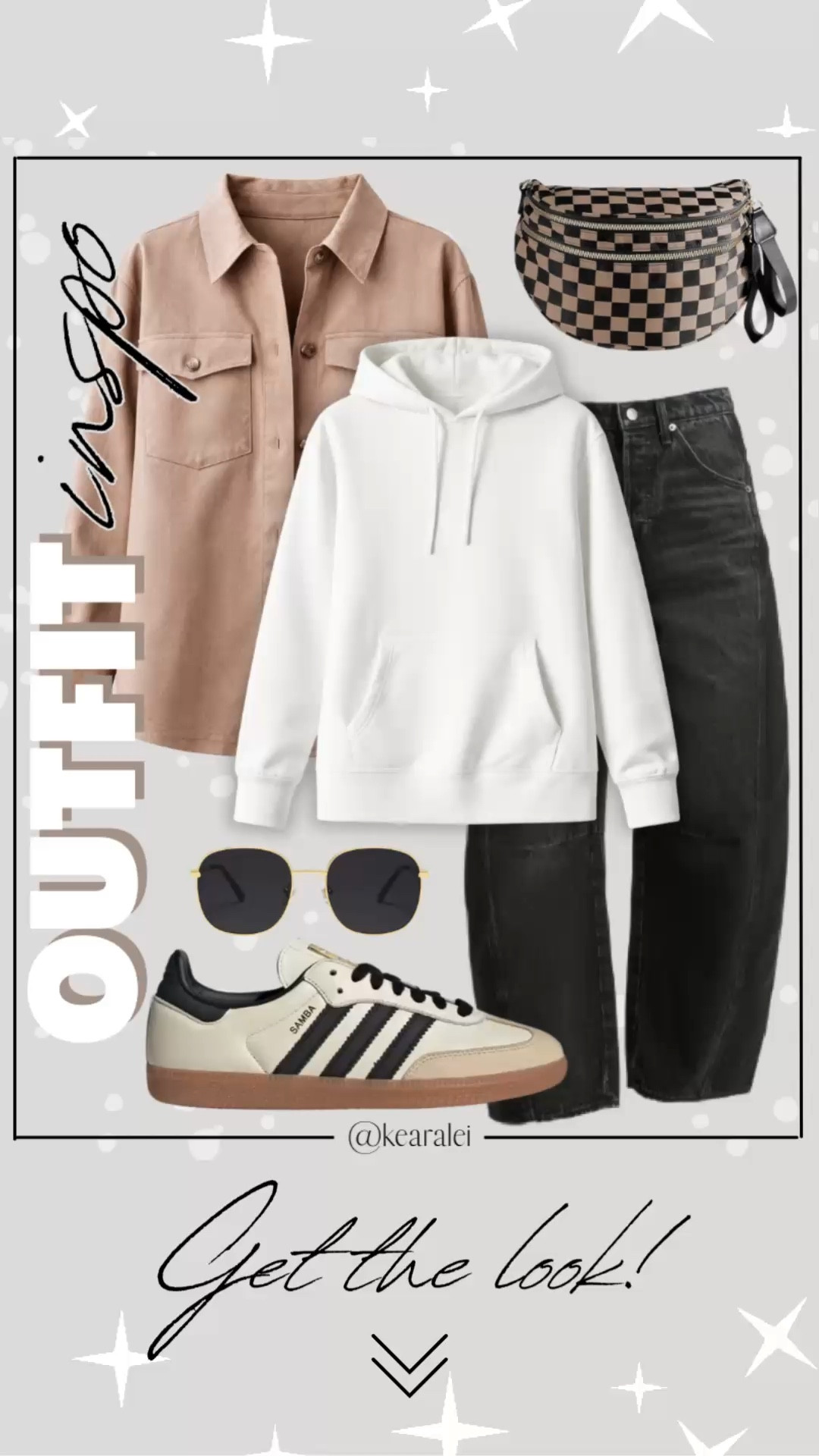 Spring outfits 2026 casual outfit neutral outfit tan khaki brown shacket shirt jacket white hoodie pullover sweatshirt and black leather leggings spanx with Steve Madden tan suede booties lug sole Chelsea boots quay sunglasses and chunky gold hoop earrings || #Amazon #shacket #fall #outfit #outfits #spanx #boots #booties #Amazonfinds . . Midi Dress, Wedding Guest Dresses, Bachelorette Party, Resort Wear, Maxi Dress, Swimsuit, Bikini, Travel, Back to School, Booties, skinny Jeans, Candles, Earth Tones, Wraps, Puffer Jackets, welcome mat,Travel Luggage, wedding guest, Work blazers, Heels, cowboy boots, Concert Outfits, Teacher Outfits, Nursery Ideas, Bathroom Decor, Bedroom Furniture, Living Room Furniture, Work Wear, Business Casual, White Dresses, Cocktail Dresses, Maternity Dresses, Wedding Guest Dresses, Maternity, Wedding, Wall Art, Maxi Dresses, Sweaters, Fleece Pullovers, button-downs, Oversized Sweatshirts, Jeans, High Waisted Leggings, dress, amazon dress, joggers, home office, dining room, amazon home, bridesmaid dresses, Cocktail Dresses, Summer Fashion, wedding guest dress, Pantry Organizers, kitchen storage organizers, leather jacket, throw pillows, table decor, Fitness Wear, Activewear, Amazon Deals, shacket, nightstands, Plaid Shirt Jackets, Walmart Finds, curtains, slippers, apple watch bands, coffee bar, lounge set, golden goose, playroom, Hospital bag, swimsuit, pantry organization, Accent chair, Farmhouse decor, sectional sofa, entryway table, console table, sneakers, coffee table decor, laundry room, baby shower dress, shelf decor, bikini, white sneakers, sneakers, Target style, Date Night Outfits, White dress, Vacation outfits, Summer dress,Amazon finds, Home decor, Walmart, Amazon Fashion, SheIn, Kitchen decor, Master bedroom, Baby, Swimsuits, Coffee table, Dresses, Mom jeans


#LTKootd #LTKSeasonal #LTKSaleAlert