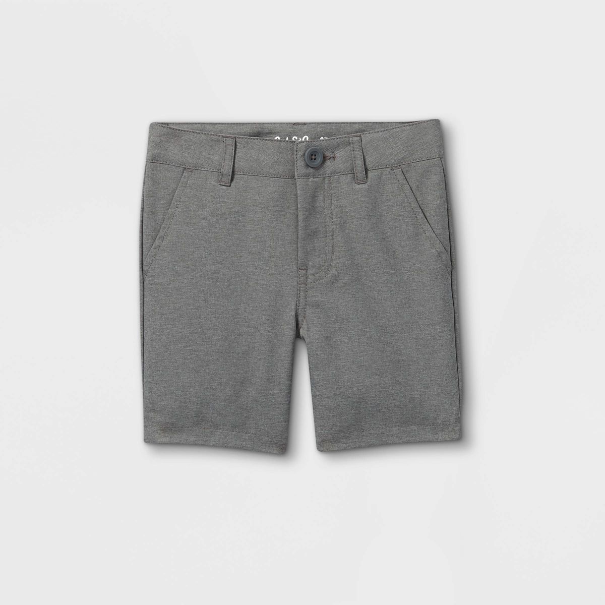 Toddler Boys' Woven Quick Dry Above Knee Chino Shorts - Cat & Jack™ Gray 3T | Target
