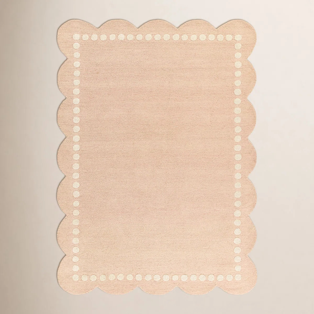 Momeni Lily Hand Tufted Wool Solid Pink Area Rug 5' X 7'6" | Wayfair North America