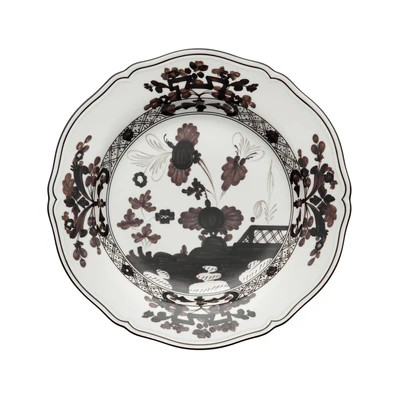 Oriente Italiano Dinner Plate in Albus | Over The Moon