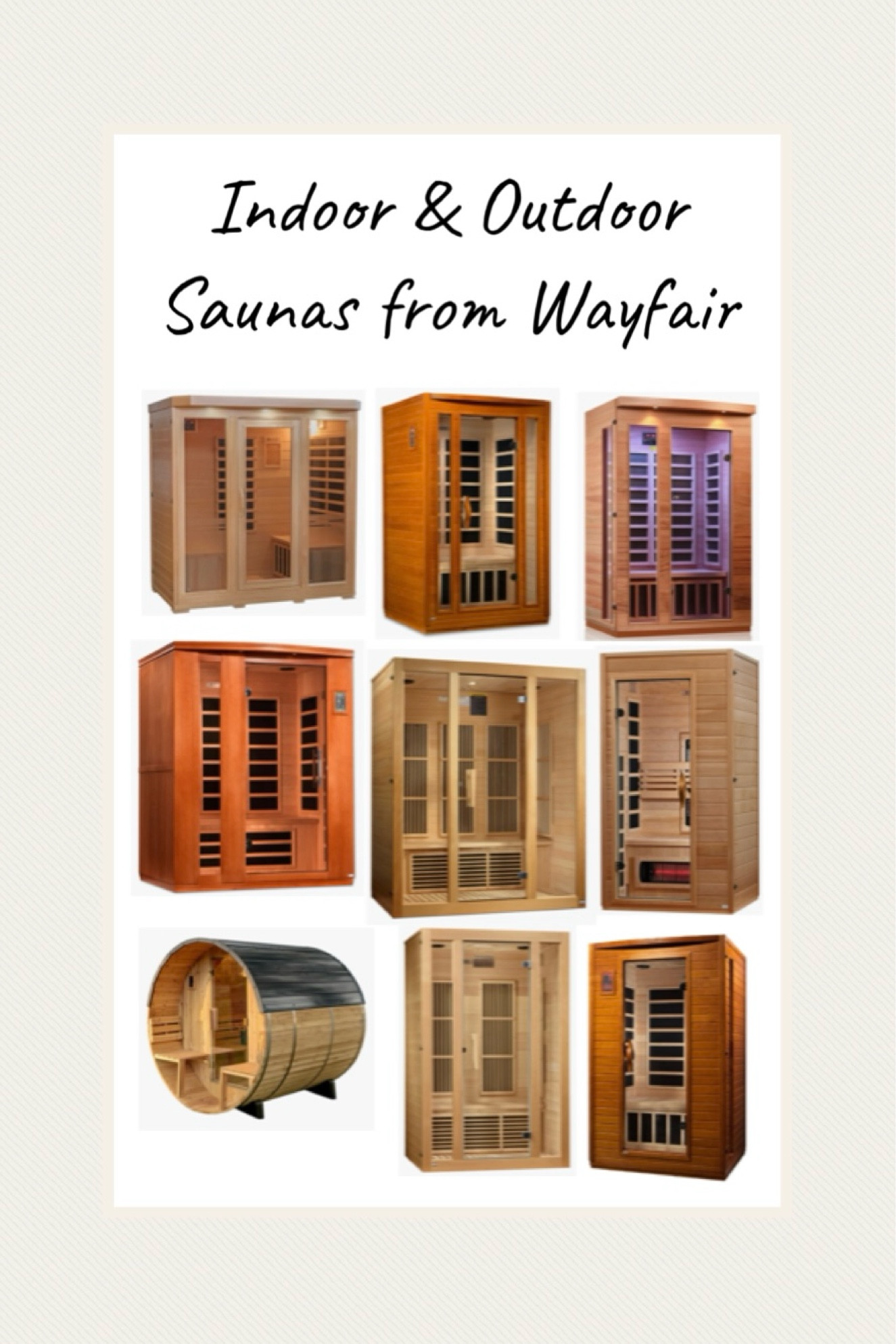 Indoor and outdoor saunas for your home 🏡 



#LTKHome