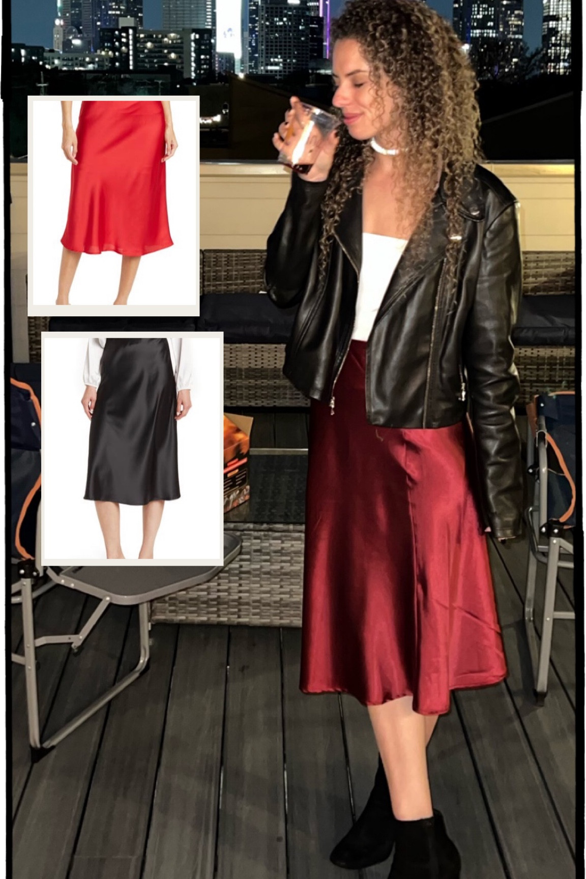 One of my go-to midi skirts! It comes in soo many colors, I have it in dark red and pink! Perfect for Galentine’s 💖❤️  #LTKSimilarStyles #LTKValentinesDay

#LTKParties #LTKMostLoved #LTKStyleTip